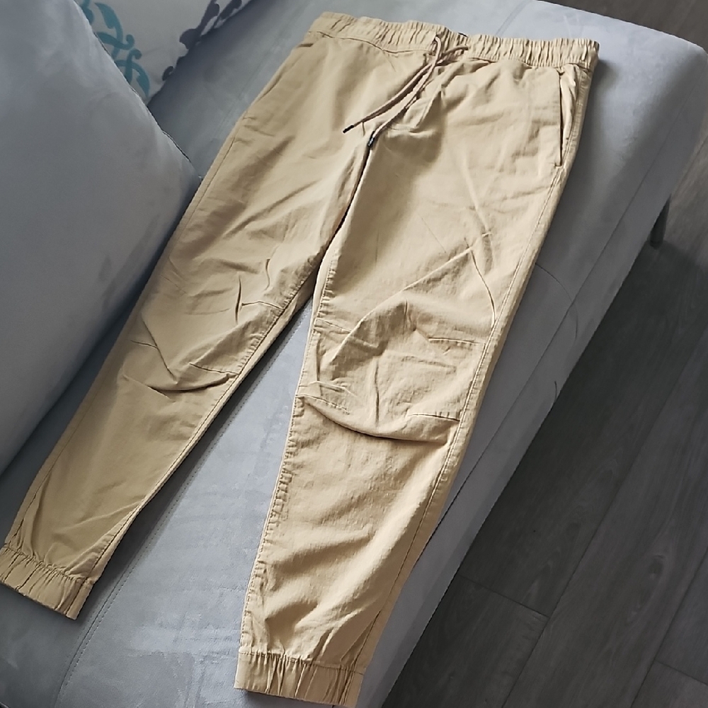 ZARA Men's Tan Jogger Pants